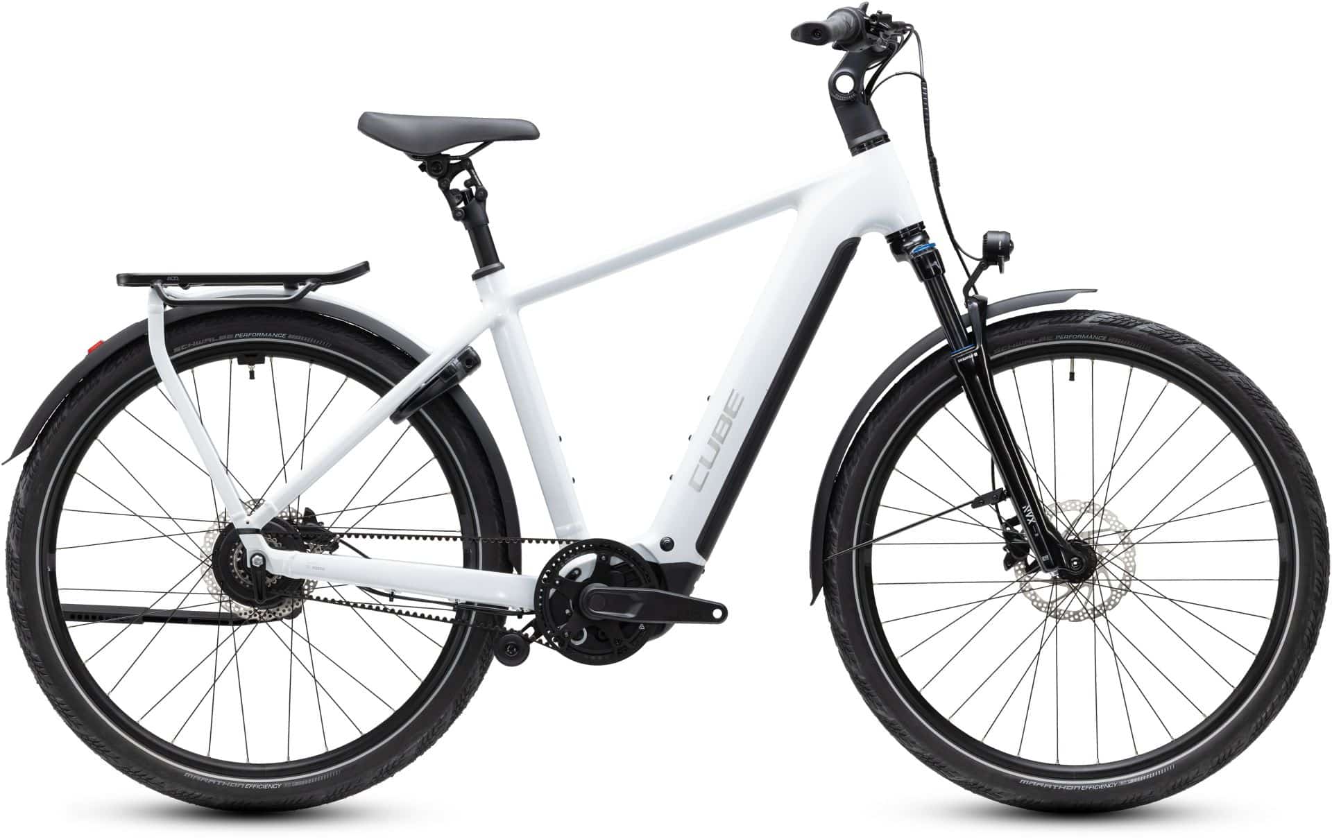 Cube Kathmandu Hybrid Deluxe Pro 800 metallicwhite´n´chrome