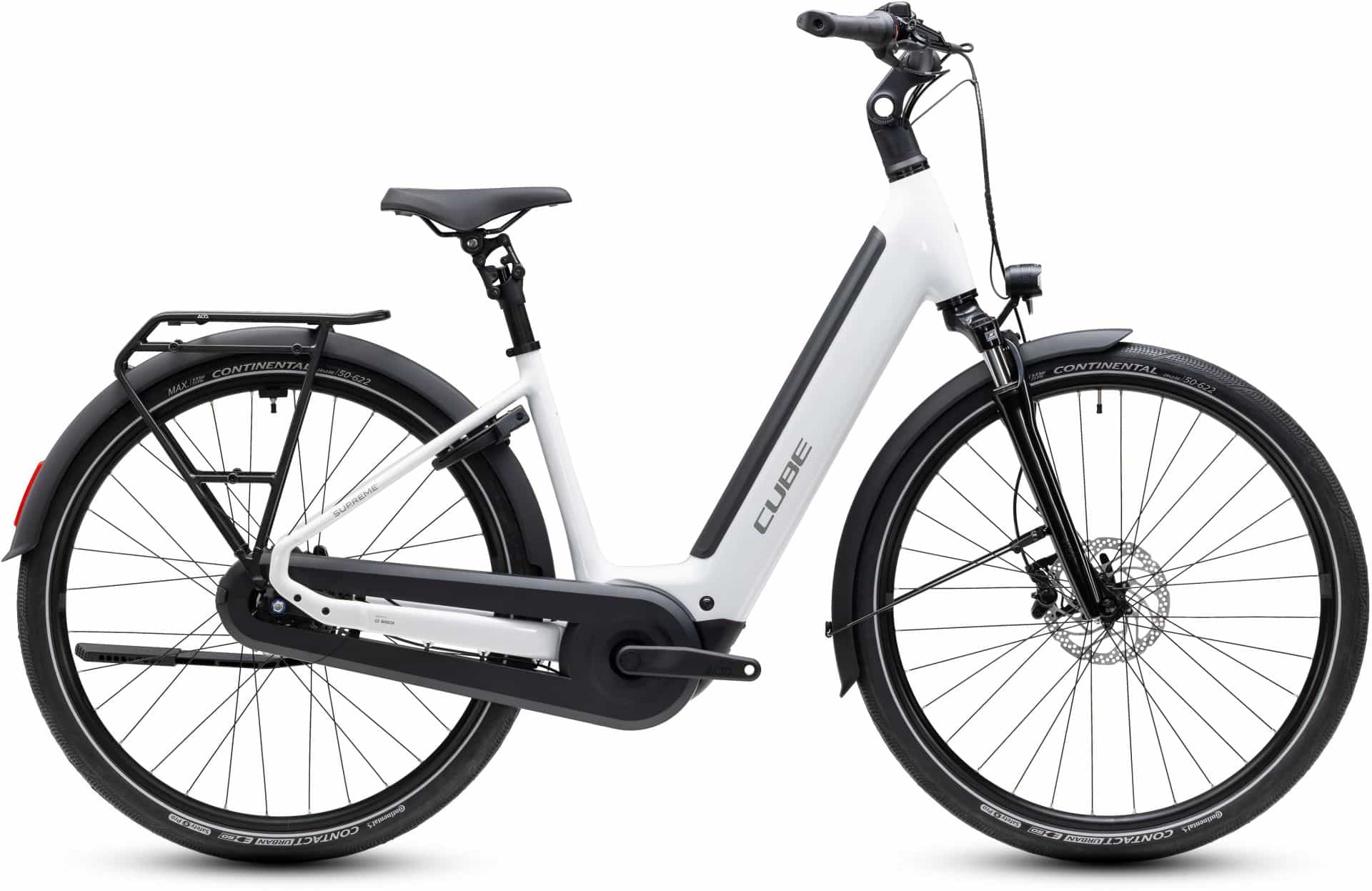 Cube Supreme RT Hybrid Comfort EX 600 metallicwhite´n´reflex