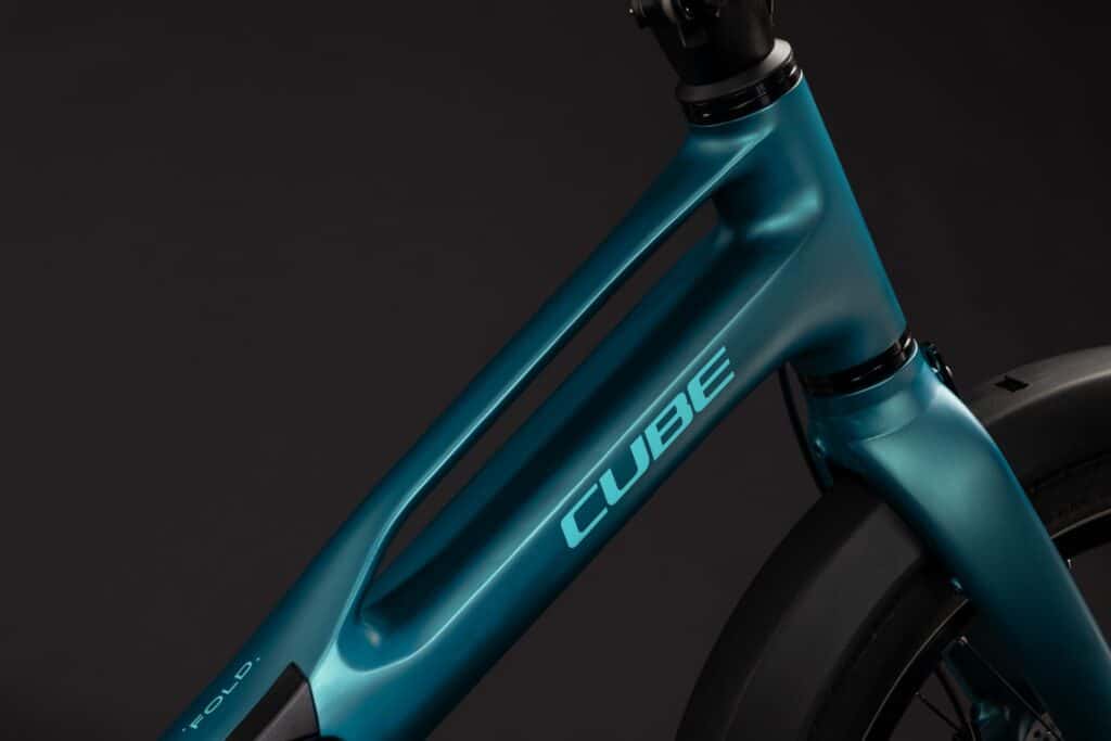 Cube Fold Hybrid Deluxe 540 metallicpetrol´n´sea