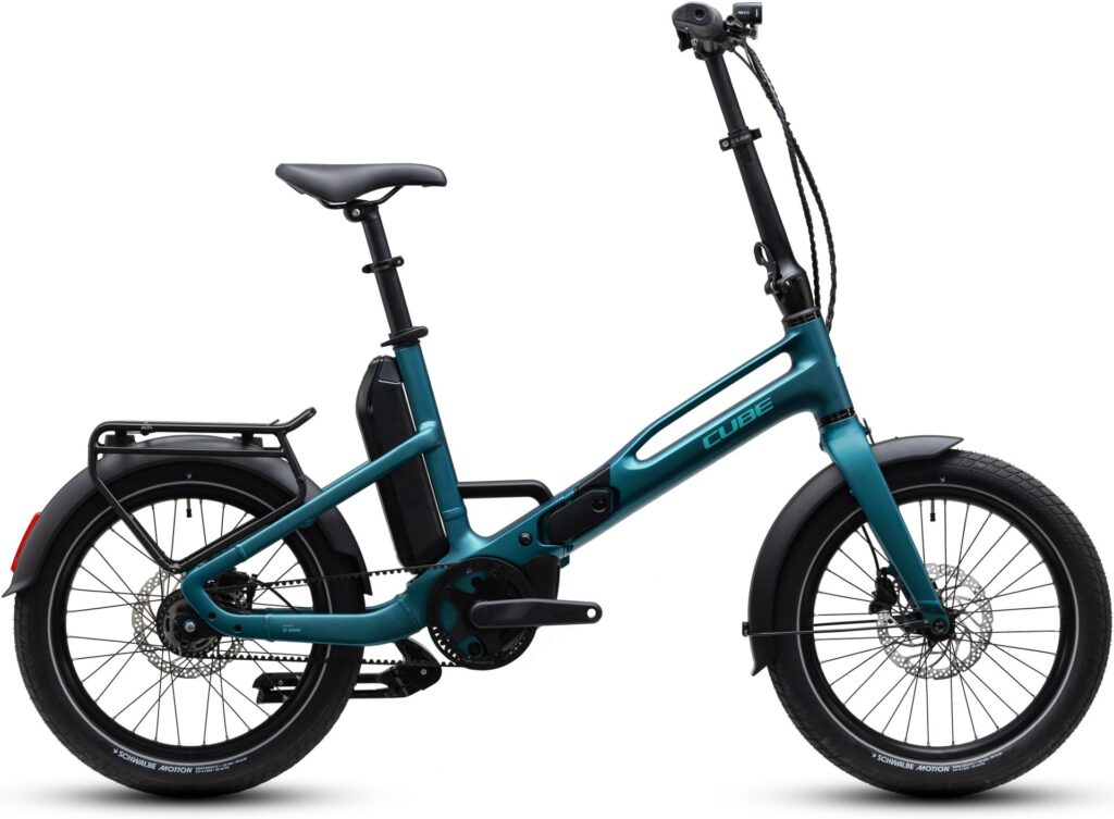 Cube Fold Hybrid Deluxe 540 metallicpetrol´n´sea