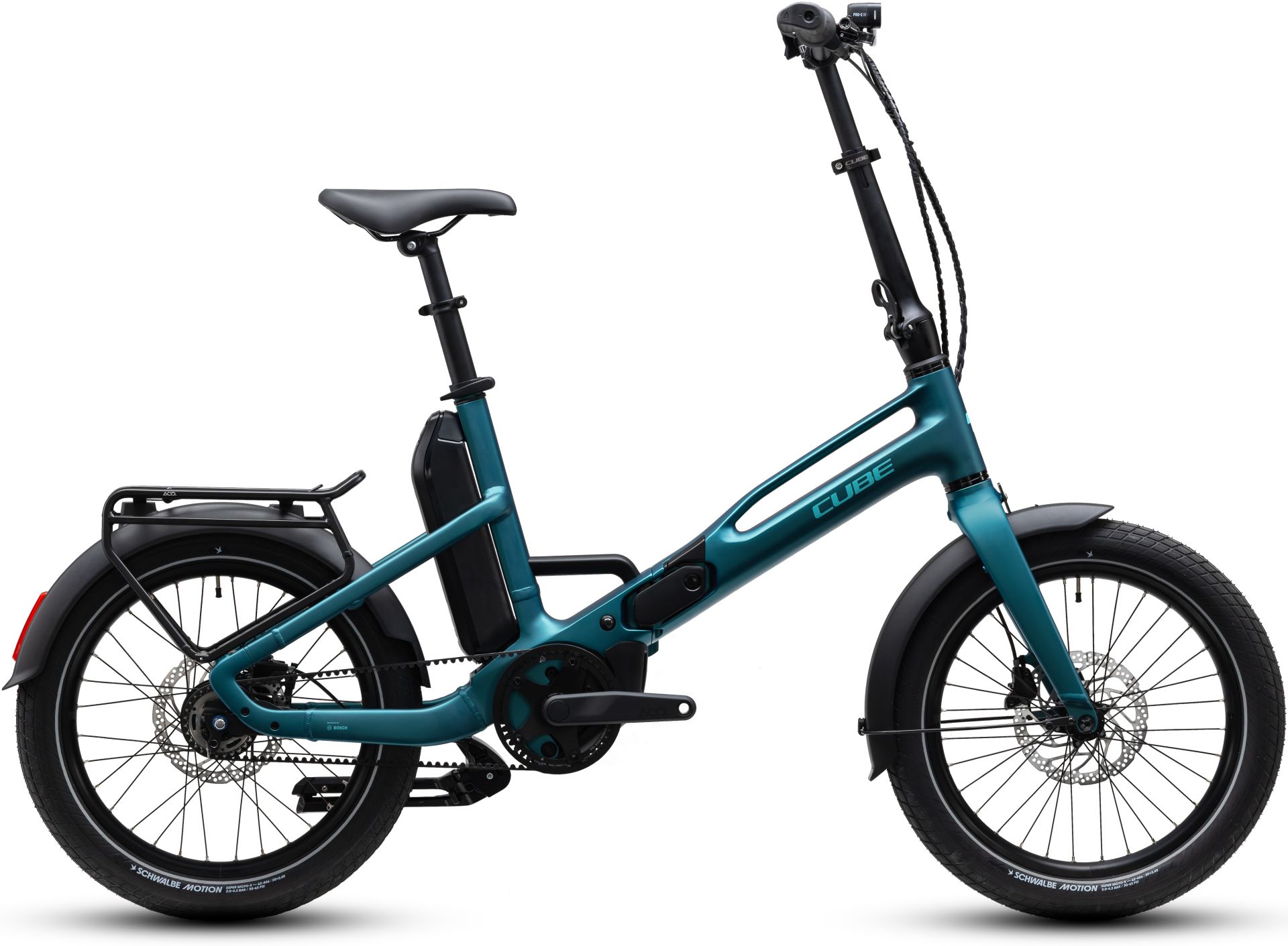 Cube Fold Hybrid Deluxe 540 metallicpetrol´n´sea