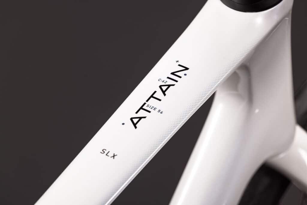Cube Attain C:62 SLX metallicwhite´n´black