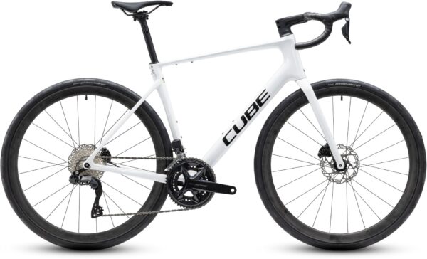 Cube Attain C:62 SLX metallicwhite´n´black