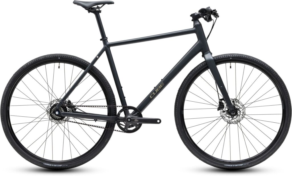 Cube Nulane Deluxe EXC grey´n´chrome