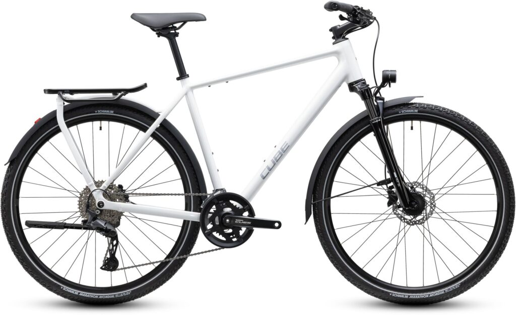 Cube Kathmandu Pro metallicwhite´n´chrome
