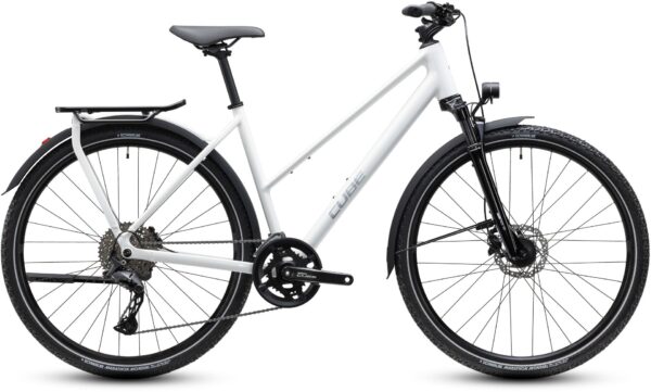 Cube Kathmandu Pro metallicwhite´n´chrome